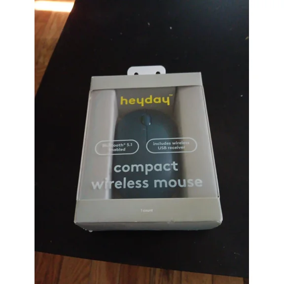 Mouse - Heyday Teal Compact Wireless Mouse Brand New