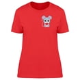 thumbnail image 1 of Mouse Holding Tiny Heart T-Shirt Women -Image by Shutterstock, Female Large, 1 of 2