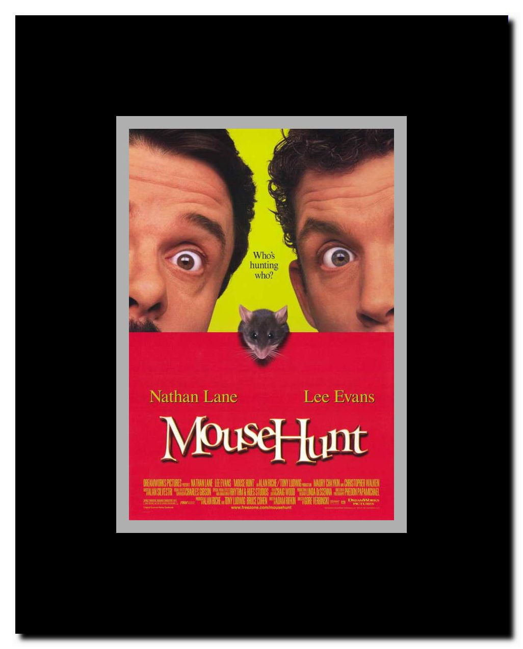 Mouse Hunt Framed Movie Poster
