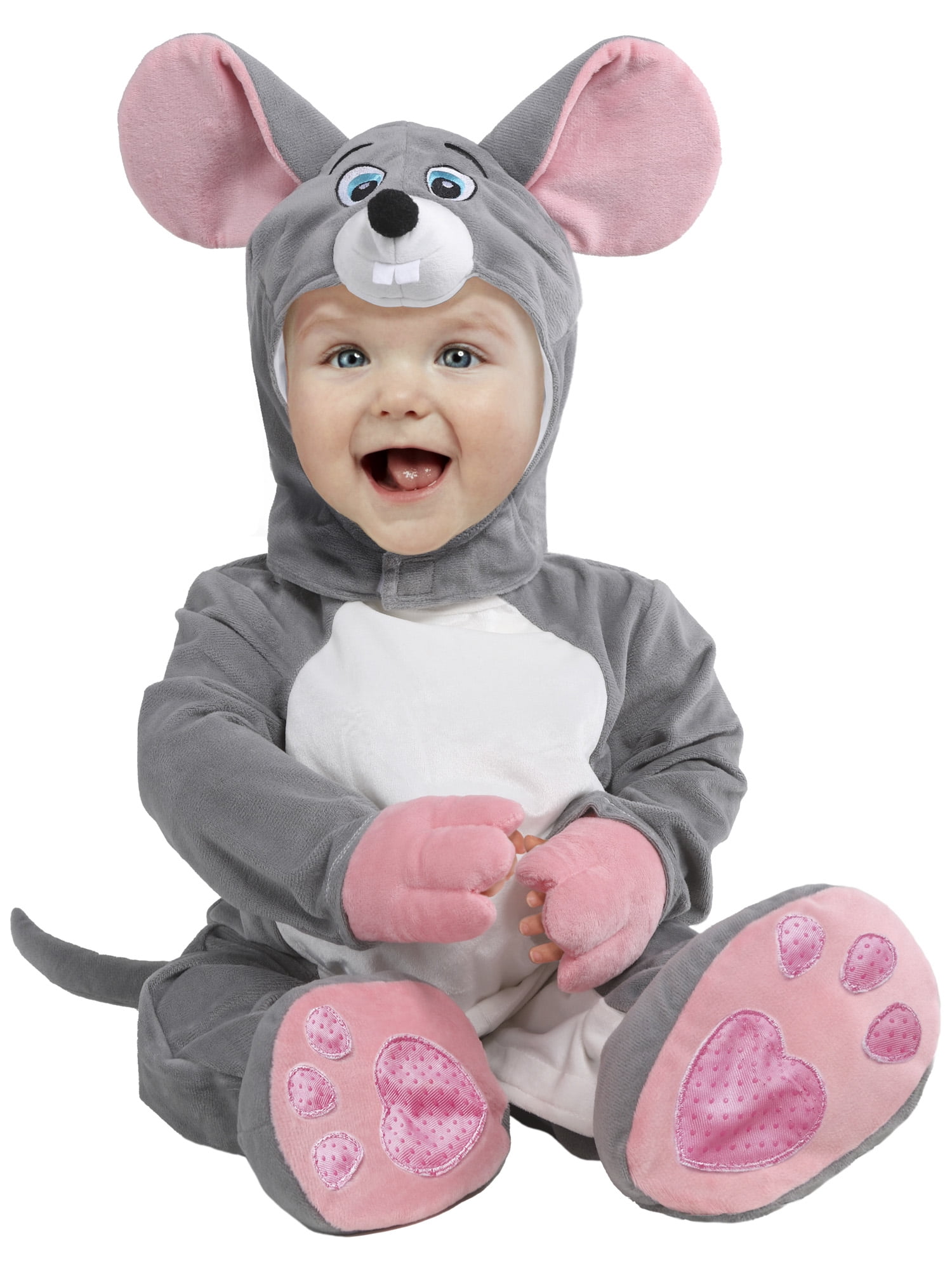 Disfraz De Monstruo Rosa Para Bebés De 1 A 2 Años, Body Con Pies Y Gorro De Peluche Para Halloween, Carnaval Y Fiestas