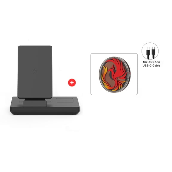 Mouse Magnetic Power StandW1re1essMouse Charging Base For GPW/GPW2/GPW3/G502/G502X/703 with 2 USB TypeC