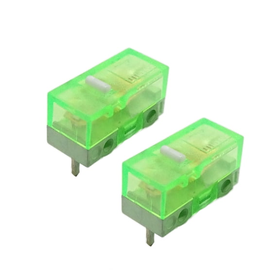 Mouse Micro Switche for Game Mouse Switches Buttons Silver Contacts 3Pins 2Pcs