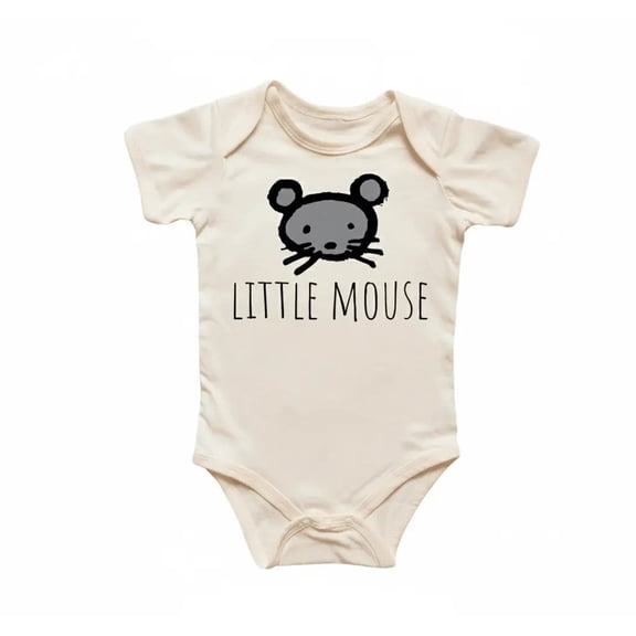 Mouse Newborn Baby Bodysuits
