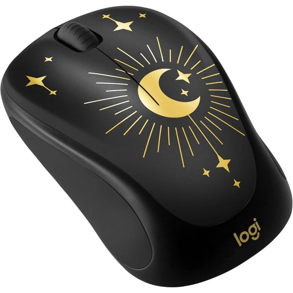 Mouse - Optical - Wireless - Radio Frequency - 2.40 GHz - Magic Night - Tilt Wheel