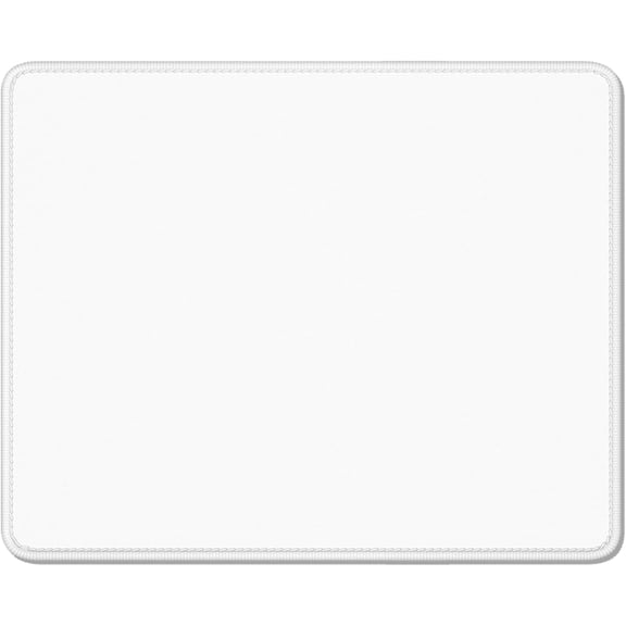 Mouse Pad, 12 x 10 in Summer Beach Theme Computer Mouse Pad for Desk, Premium-Textured Non-Slip Rubber Stitched Edges Waterproof Square Gaming Mouse Mat for Gaming Work Wireless Mice