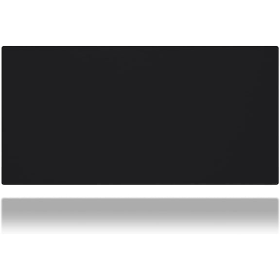 Mouse Pad 72 x 36 Inches 4mm Thick with Stitched Edges Non-Slip Rubber Base Premium Cloth Desk Mat Black