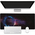 thumbnail image 1 of Mouse Pad,Abstract Space Desk Mat for Desktop,Desk Pad with Non-Slip Base and Stitched Edge,Extended Mousepad for Office and Home 35.4X15.7 Inch, 1 of 6