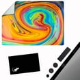 thumbnail image 1 of Mouse Pad Adhesive Bottom - Sticks to Any Surface - Portable - Webcam Covers and Screen Cleaner Included (Color Swirl), 1 of 9