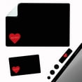 thumbnail image 1 of Mouse Pad Adhesive Bottom - Sticks to Any Surface - Portable - Webcam Covers and Screen Cleaner Included (Heart XOXO), 1 of 6