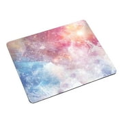 Mouse Pad Anti-Slip Rubber Base Comfortable Washable Mousepad Computers Laptop Square Rubber Desk Mat Gaming Office Supp