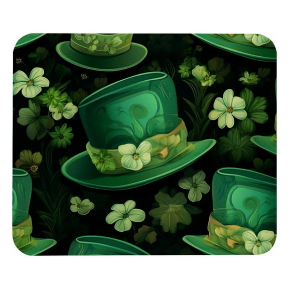 Mouse Pad, Anti-Slip Rubber Mouse-pad for Gaming Office Laptop Computer Men Women Kids, Cute Custom Pattern Mouse Mat, St. Parikh's Day Design