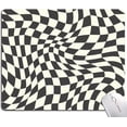 thumbnail image 1 of Mouse Pad, Black White Checkered Mouse Pad, Square Mouse Mat Waterproof Computer Mousepad Non-Slip Rubber Base Mouse Pads for Office Laptop, 1 of 6