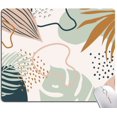 thumbnail image 1 of Mouse Pad, Boho Abstract Mouse Pad, Premium-Textured Square Mouse Mat Waterproof Non-Slip Rubber Base Computer Mousepad for Office Laptop Desk, Modern Tropical Leaves, 1 of 6