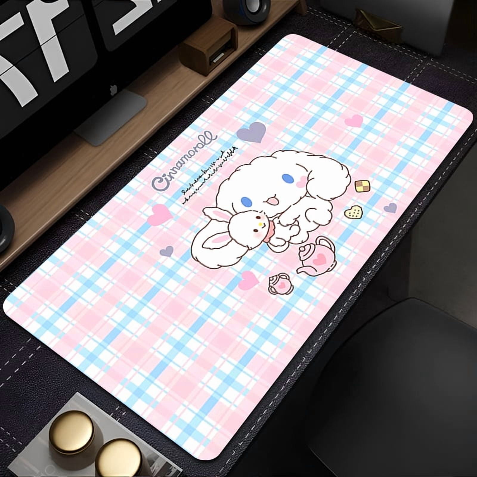 Mouse Pad Cartoon Rug Cinnamoroll Accessories Kawaii Desk Mat - Walmart.com