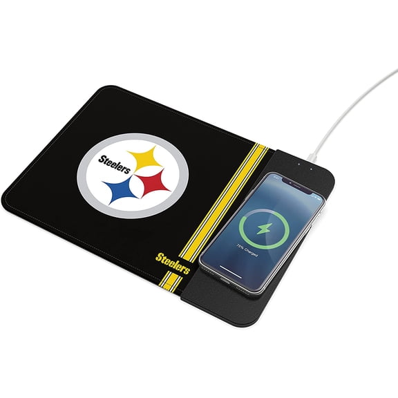 SOAR NFL Wireless Charging Mouse Pad-Pittsburgh Steelers