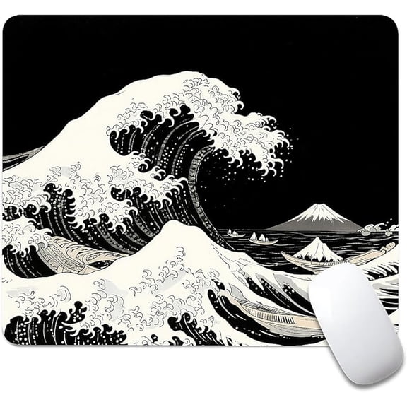 Mouse Pad,Cute Mouse pad,Custom Small Mouse Pads with Designs,Portable Office Non-Slip Rubber Base Wireless Mouse Pad for Laptop