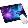 thumbnail image 1 of Mouse Pad, Cute Purple Nebula Galaxy Mouse Pads for Desk, 9.5" x 7.9" Non-Slip Rubber Base Computer Mousepad with Women, Portable Square Design for Wireless Mouse and Pad Laptop Office & Travel, 1 of 12