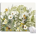 thumbnail image 1 of Mouse Pad, Floral Mouse Pad with Cute Design, Mouse Mat Square Waterproof Mouse Pads Non-Slip Rubber Base MousePads for Computer Office Laptop, Flowers Meadow, 1 of 6