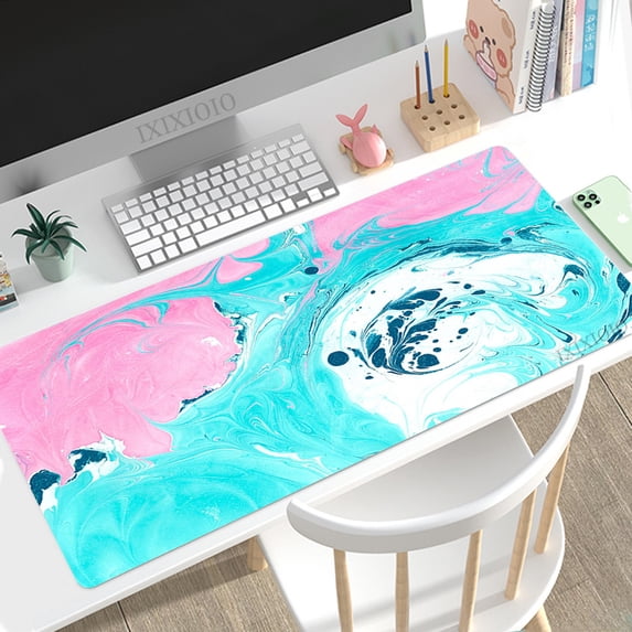 Mouse Pad Gamer Fashion Marble XL Custom Mousepad XXL Mechanical Keyboard Pad Office Carpet Soft Gaming laptop Desktop Mouse Pad