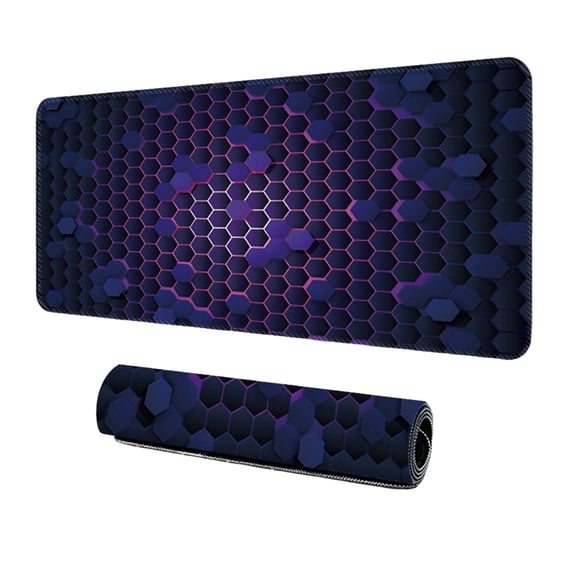 Mouse Pad Gaming Large Desk Pad Washable Digital Printed Mouse Pad Laptop Desk Mat Waterproof Extended Mouse Pad for Office Home with Non-Slip Rubber Base