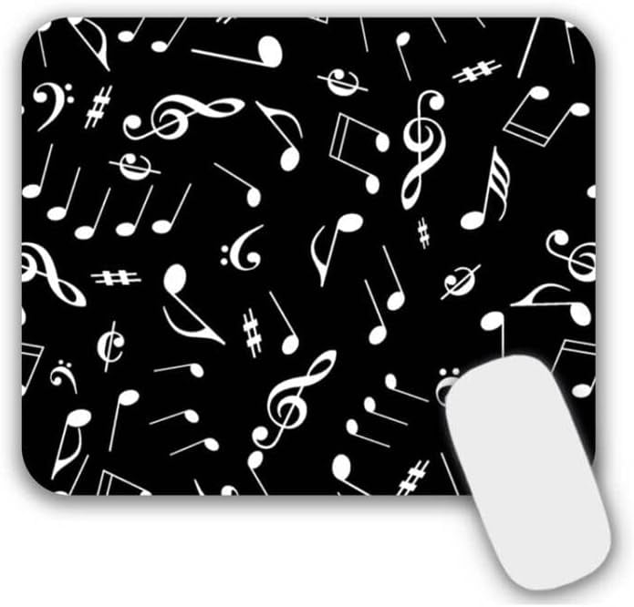 Notes Mouse Pad Mouse Pad, Gaming Mouse Pad, Non-Slip Rubber Base Mouse Mat with ...