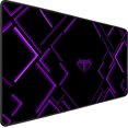 thumbnail image 1 of Mouse Pad, Gaming Mouse Pad, Waterproof XL Extended Extra Large Mouse Pad with Stitched Edge, Non-Slip Large Ergonomic Mouse Pad Desk Mat for Computer Laptop, 31.5"x15.7" x 0.12", Purple, 1 of 6