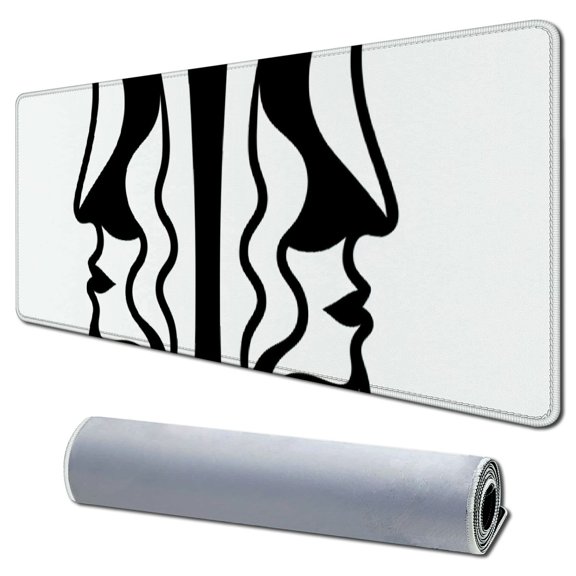 Mouse Pad - Goat Farm Decor Drawing Design Animal