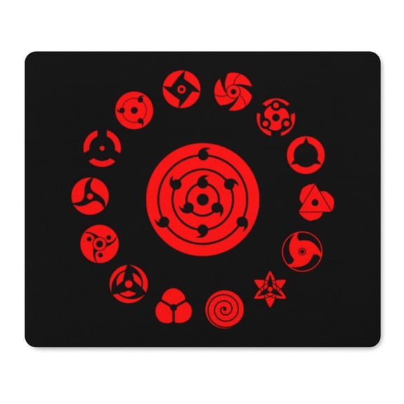 Mouse Pad Large 11.8 X 9.8 In NARUTO Anime Character Graphic PC Mouse Pads with Premium-Textured Mousepad with Non-Slip Rubber Base
