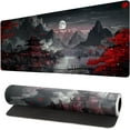 thumbnail image 1 of Mouse Pad, Large Japanese Desk Mat, XL Anime Gaming Keyboard Mat, Non-Slip Rubber Base, Big Extended Desk Protector for Home Office, 31.5”x11.8”, 1 of 9