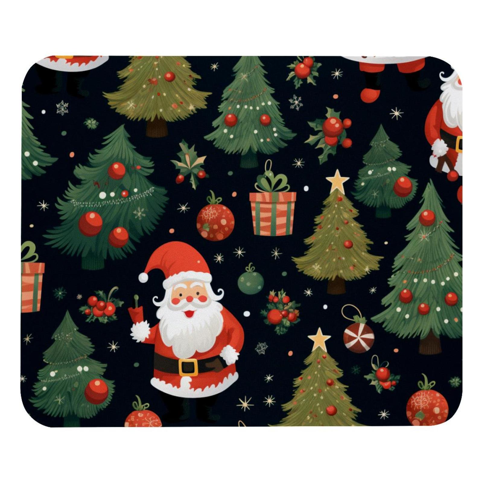 Mouse Pad, Merry Christmas Tree MousePads with NonSlip Rubber Base