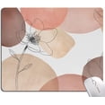 thumbnail image 1 of Mouse Pad, Modern Abstract Mouse Pad Boho Design, Cute Mouse Pads Square Waterproof Computer Mouse Mat Non-Slip Rubber Base MousePads for Laptop PC Office, Pastels Floral, 1 of 6
