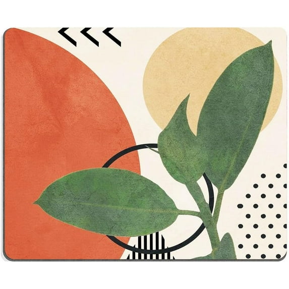 Mouse Pad, Modern Abstract Mouse Pad, Personalized Waterproof Mousepad Rectangle Customized Mouse Pads with Designs Non-Slip Rubber Smooth MousePads for Computer Laptop