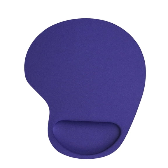 Mouse Pad,Mouse Pad with Wrist Rest,10IN Ergonomic Mouse Pad Wrist Rest Support, Ergonomic Mouse Pad with Memory Foam Wrist Rest Cushion, Non-Slip Rubber Base Gaming Mice Pad(Purple)
