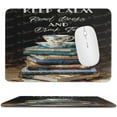 thumbnail image 1 of Mouse Pad with Non Slip Rubber Base, Gaming Mouse Pads, Stitched Edge Mouse Pad for Laptop, Computer, Home, Books and Drink Tea, Funny Book Lover Gift 8x10 Inch, 1 of 7