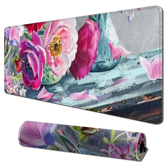 Mouse Pad Pink Mousepad with Name Office Desk Accessories for Women