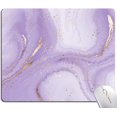 thumbnail image 1 of Mouse Pad, Purple Marble Design Mouse Pad, Washable Square Cloth Mousepad for Gaming Office Laptop, Non-Slip Rubber Base Computer Mouse Pads for Wireless Mouse, Cute Mouse Pads for Desk, 1 of 12