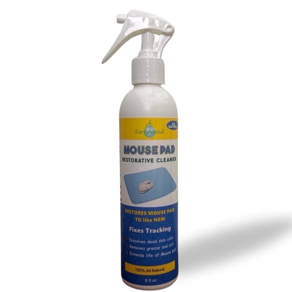 EarthSential Mousepad Cleaner with Trigger Sprayer with Lock, Light Lavender, 8 fl oz