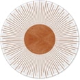 thumbnail image 1 of Mouse Pad，Round Mousepad，Small Non-Slip Rubber Gaming Pads，Office Dorm Computer Laptop Mouse pad 7.9 x 7.9 Inch Mid-Century Modern Prints Mousepad, 1 of 10