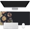 thumbnail image 1 of Mouse Pad,Vintage Peonies Desk Mat for Desktop,Desk Pad with Non-Slip Base and Stitched Edge,Extended Mousepad for Office and Home 35.4X15.7 Inch, 1 of 6