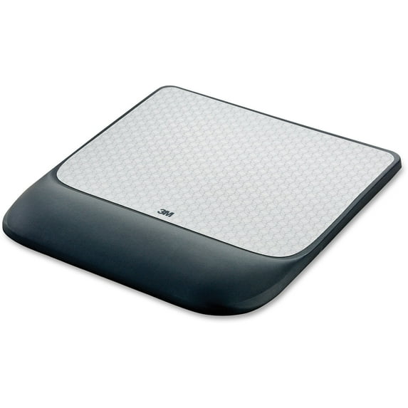"Mouse Pad W/precise Mousing Surface W/gel Wrist Rest, 8 1/2x 9x 3/4, Solid Color | Bundle of 5 Each"
