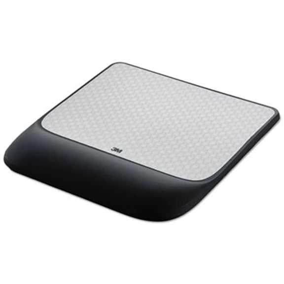 Mouse Pad With Precise Mousing Surface And Gel Wrist Rest