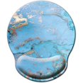 thumbnail image 1 of Mouse Pad with Wrist Rest, Ergonomic Gaming Desktop Mouse Pad Wrist Rest, Comfortable Mousepad for Computer, Laptop, Office, and Home, Non-Slip Base, Waterproof Surface, 1 of 7
