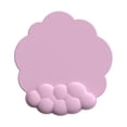 thumbnail image 1 of Mouse Pad Wrist Support with Cloth Surface,Cloud Wrist Rest Mousepad with Memory Foam,Non-Slip PU Base Mouse Pad for Home Office Laptop Easy Pain Relief (Pink), 1 of 10