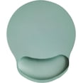 thumbnail image 1 of Mouse Pad with Wrist Support, Ergonomic Mouse Pad with Memory Foam Wrist Rest Cushion, Non- Rubber Base Gaming Mice Pad for Home Office Computer Laptop, Green, 1 of 14