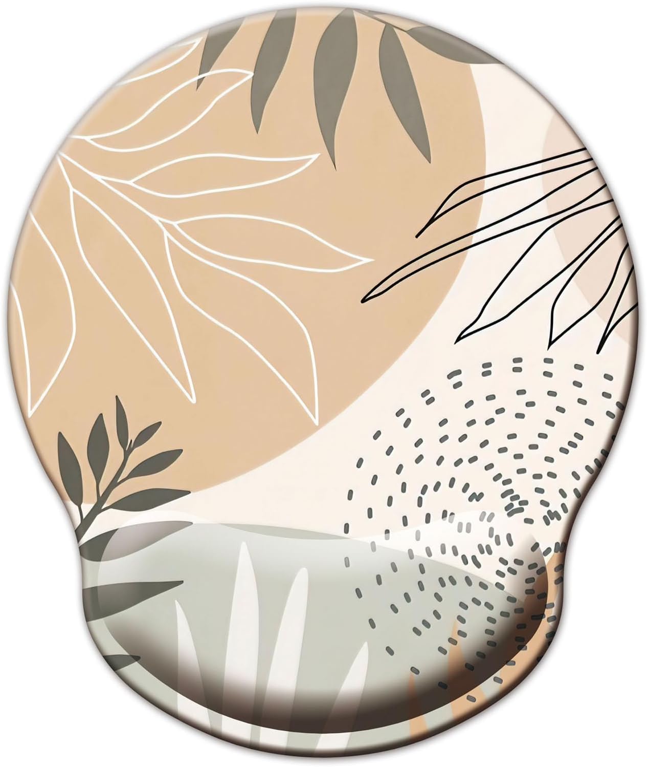 Mouse Pad with Wrist Support, Ergonomic Mouse Pad with Memory Foam ...