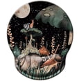 thumbnail image 1 of Mouse Pad with Wrist Support, Ergonomic Mouse Pad with Memory Foam Wrist Rest Cushion, Non-Slip Rubber Base Gaming Mice Pad for Home Office Computer Laptop, Snail, 1 of 14