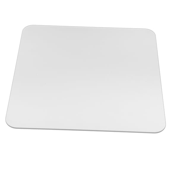 Clear Glass Mouse Pad for Laptop, Smooth Office Playmat, Non- for Business and Home Use
