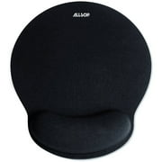 Allsop 30203 Memory Foam Mouse Pad - Ergonomic Wrist Rest (Black) [COMPUTER ACCESS.] Black