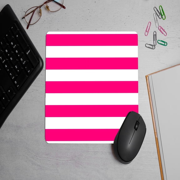 Mouse Pads Black Standard Mouse Pads, Office and Gaming,Stitched Edges, Rubber Anti Slip Base Mouse pad, Dirt Resistant, Durable, Square, 10.2 inches x 8.3 inches x 0.12 inches