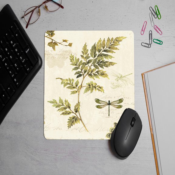 Mouse Pads Black Standard Mouse Pads, Office and Gaming,Stitched Edges, Rubber Anti Slip Base Mouse pad, Dirt Resistant, Durable, Square, 10.2 inches x 8.3 inches x 0.12 inches